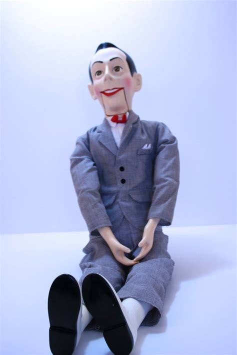 pee wee herman ventriloquist dummy.